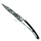 Deejo 1CC539 One hand 37g, titan, carbon fiber, Polynesian - 1