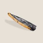 Deejo 1GB140 Black tattoo 37g, olive wood, warmblood - 5