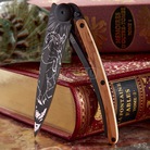 Deejo 1GB180 Tattoo Black 37g, olive wood,Aries - 2