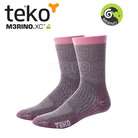 Teko 9944 MERINO.XC Midweight Hiking women cranberry