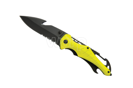 Baladeo ECO201 Emergency záchranářský nůž, žlutý - 1
