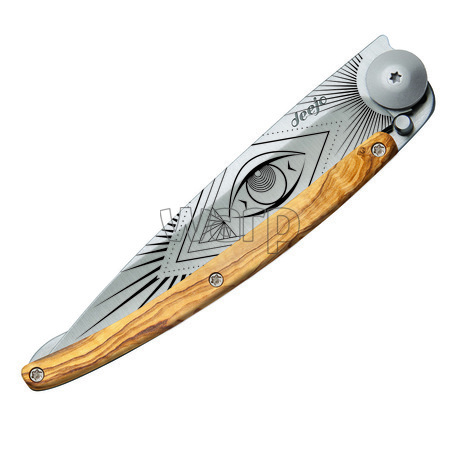 Deejo 1CB052 Tattoo 37g, olive wood, Vision 3