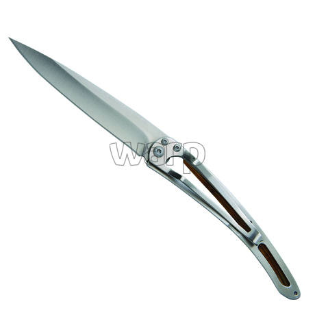 Deejo 1CBG54 titan 37g juniper, ultralehký nůž pro leváky, Terra Incognita - 4