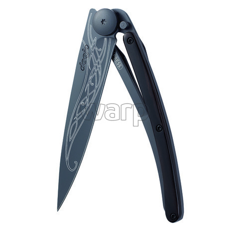 Deejo 1GB136 Black Tattoo 37g, ebony wood, Elven blade - 1