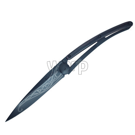 Deejo 1GB136 Black Tattoo 37g, ebony wood, Elven blade - 2