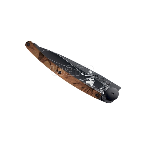 Deejo 1GC512 Tattoo Serration,black 37g, brown camo,Fly Fishing - 8