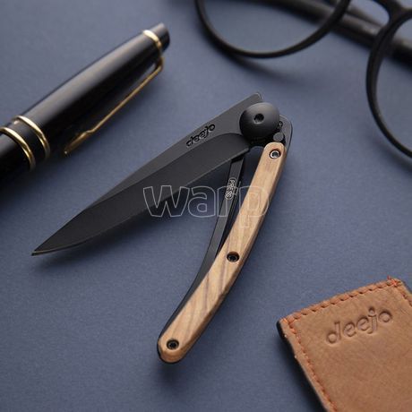 Deejo 9GB001 olive wood 27g, black 2