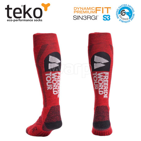 Teko 2712 M3RINO.XC light FWT Ski unisex red