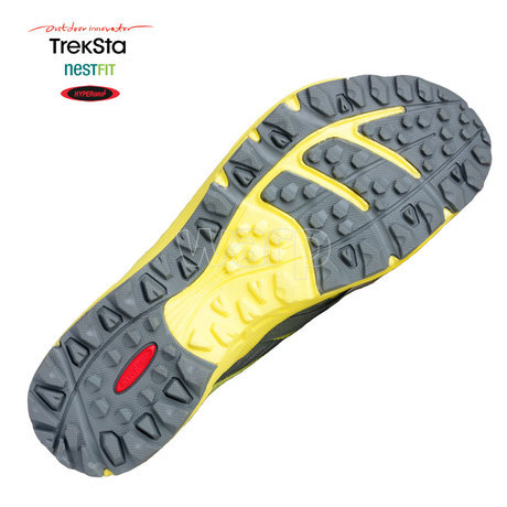 Treksta Alter Ego GTX woman grey-yellow outsole