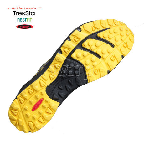 Treksta Alter Ego man black-yellow outsole