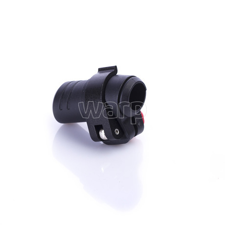 Warp flip-lock mechanismus FL-17 black-black, 16mm