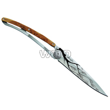 Deejo 1CBG22 titan 37g juniper, ultralehký nůž pro leváky, Tree - 1