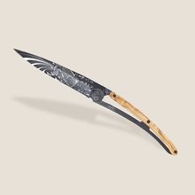 Deejo 1GB166 Tattoo Black 37g, olive wood, Samurai - 1