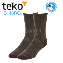 Teko 6643 S3 Midweight Hiking women turkish coffee/maroon